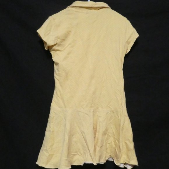 DOUBLE G | 4T | Short Sleeve Polka Dot Dress | Button-Up Front | GUC - Picture 2 of 16